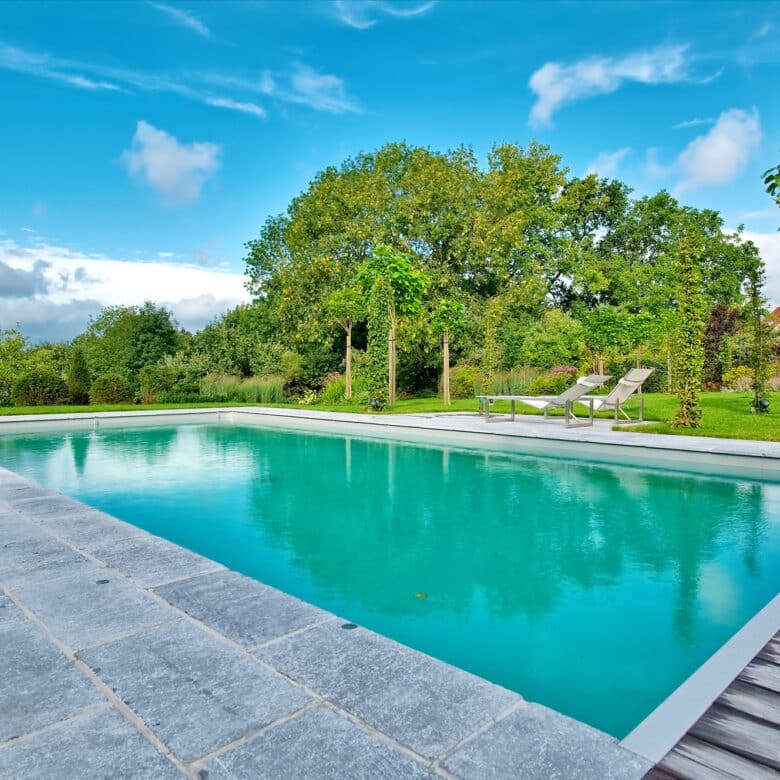 Pierre Bleue Belge - Piscine et margelle - Dalles de Soignies Clair